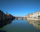 Jeden z florenckich mostów na rzece Arno